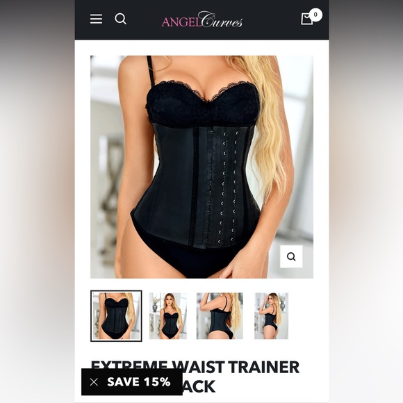 Angel Curves 3 Hook Extreme Waist Trainer - Picture 10 of 11